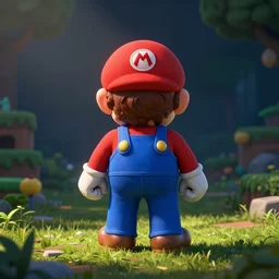 mario in backrooms
