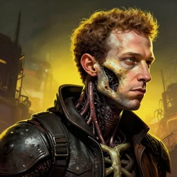 borderlands 3 !!! mark zuckerberg! cell shaded! scary head portrait of terminator mark zuckerberg!  with side face skeleton terminator as Borderlands 3 concept art, llustration, postapocalyptic grunge, concept art by Laurie Greasley, highly detailed, sharp focus,alien, HQ, 4K ,art by Laurie Greasley