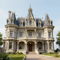 A Victorian mansion, intricate architecture, digital art, trending on artstation, unreal engine