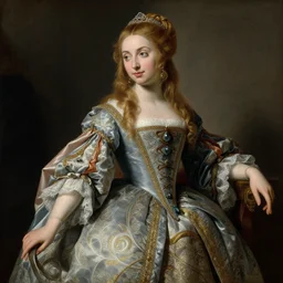 detailed baroque painting of princess zelda as an elegant noblewoman, brocade dress, style of aleksi briclot and peter paul rubens, intricate, soft lighting, beautiful art