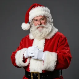 stephen merchant as santa claus, portrait photography 4 k