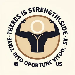 theres is strength inside us, there is always a way to transform challenges into opportunities, symbolic art, profound, deep meaning, symbolic