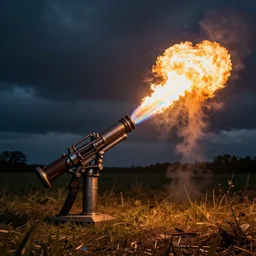 Rammstein rainbow flamethrower