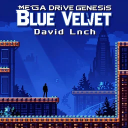 Blue Velvet by David Lynch as a Sega Mega Drive Genesis sidescroller game