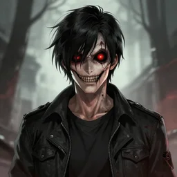 a portrait of Markiplier by Greg Rutkowski, digital art, horror, trending on artstation, anime arts, featured on Pixiv, HD, 8K, highly detailed, good lighting, beautiful, epic, masterpiece