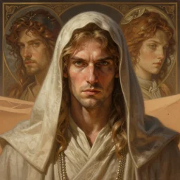 portrait of the leto 2, god emperor of dune, intricate, highly detailed, ray tracing, digital painting, artstation, concept art, smooth, sharp focus, illustration, art by artgerm and greg rutkowski and alphonse mucha, 8 k