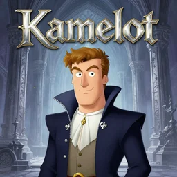 kamelot album cover featuring hank hill, art by stefan heilemann, power metal album cover, gothic fantasy, trending on artstation, art by mike judge
