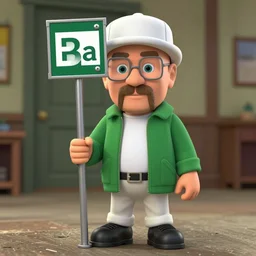Breaking Bad as a 1960s Hanna Barbera Cartoon, 4k resolution, 8k resolution, HD Quality, highly detailed, very detailed, detailed, studio quality lighting, digital art, trending on artstation, in the Hanna Barbera Style