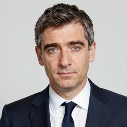 a very detailed portrait of rowan atkinson, art by edward munch