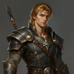 beautiful male, highly detailed, d & d, fantasy, highly detailed, digital painting, trending on artstation, concept art, sharp focus, illustration, global illumination, ray tracing, realistic shaded, art by małgorzata kmiec