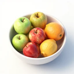 fruits within [ bowl ]!!!, trending on artstation, cgsociety, [ overhead view ]!!, 4 k quality, intricately defined, professional photography, complexly detailed, polycount