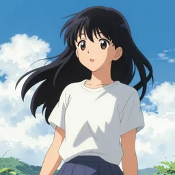 a girl,art of yoneyamai