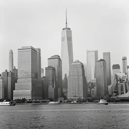 photo of the New York City skyline in the 1920s