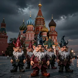 demonic gnomes in the Kremlin Moscow