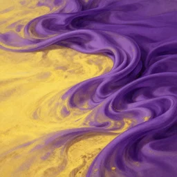 purple silk and yellow sand, vibrant colors, dreamy atmosphere, by rembrandt and max hay, intricate, detailed, photorealistic imagery, artstation