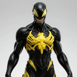 close up sci - fi horror banshee marvel comics, black and yellow symbiote suit, intricate, elegant, highly detailed, centered, digital painting, concept art, smooth, sharp focus, illustration, artgerm, tomasz alen kopera, peter mohrbacher, donato giancola, joseph christian leyendecker, wlop, frank frazetta