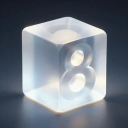 a vapor cube, omnidimensional, 8 k, rim lighting, lumen global illumination, opaque, glowing