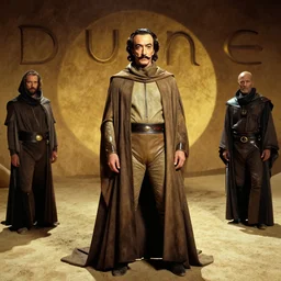 salvador dali photographed in the set dressed as emperor shaddam iv in jodorowsky's dune