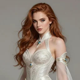 ultra realistic illustration, bella thorne in heavens blade anime, intricate, elegant, highly detailed, digital painting, artstation, concept art, smooth, sharp focus, illustration, art by artgerm and greg rutkowski and alphonse mucha and wlop