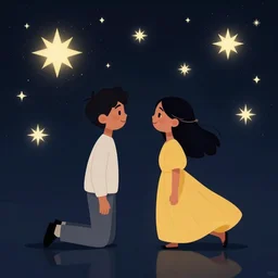 stars belong with you, digital art, rahul das