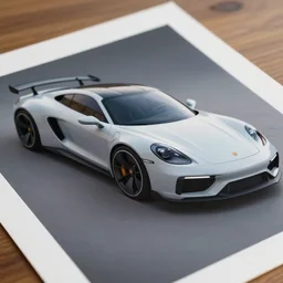 futuristic porsche ( designed by apple!!! ), natural light, detailed, canon eos c 3 0 0, ƒ 1. 8, 3 5 mm, 8 k, medium - format print