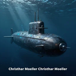 a painting of a submarine floating in the ocean, concept art by christopher moeller, featured on deviantart, digital art, concept art, bioluminescence, sci - fi