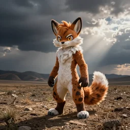 a fursona, by hossein behzad