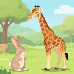 bunny giraffe