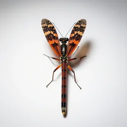 spotted firefly, professional studio photo, full body, isolated on a pure white background, centered, entire subject in frame, sharp focus, soft studio lighting