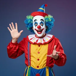 color studio photo of a circus freak show, detailed