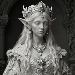 ornate intricate, female goblin shaman, ethereal, rococo, by emil melmoth, gustave dore, frederik heyman, luis ricardo falero, high detail, cinematic
