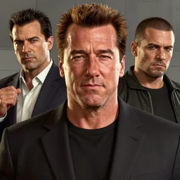 highly detailed portrait arnol schwarzenegger as carnage, gta v, stephen bliss, unreal engine, fantasy art by greg rutkowski, loish, rhads, ferdinand knab, makoto shinkai and lois van baarle, ilya kuvshinov, rossdraws, tom bagshaw, global illumination, radiant light, detailed and intricate environment