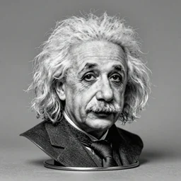 albert einstein mugshot