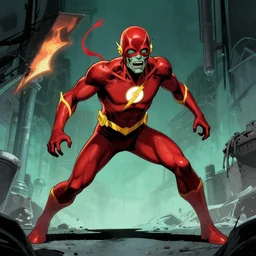 The Flash as a Zombie