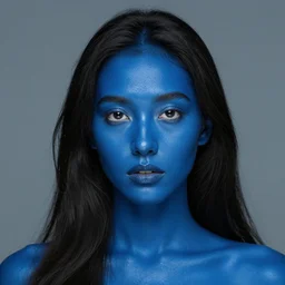 Person with Blue skin