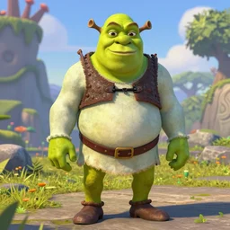 Shrek in fall guys