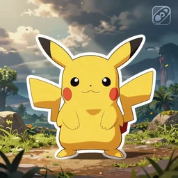 cute miss mascot tutankafer tutankafer cofagrigus pokemon sticker art, cronobreaker, beeple game icon