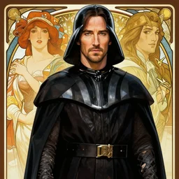 keanu reeves as keanu reeves as darth revan by leonardo divinci, greg rutkowski, alphonse mucha, mystical cosmic lighting, octane render, artstation, rey tracing, golden ratio, rule of thirds, perfect composition