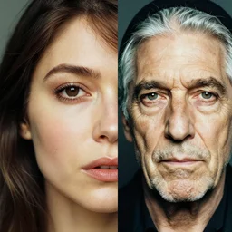 closeup portrait of beautiful reptilian woman by Annie Leibovitz and Steve McCurry, natural light, detailed face, CANON Eos C300, ƒ1.8, 35mm, 8K, medium-format print