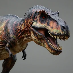 realistic photograph t - rex ( reptile skin )