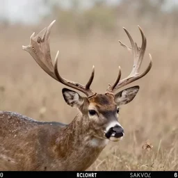 trail cam footage of Nicolas Sarkozy on a deer, low quality video