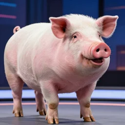 Alex Jones transforms into an enormous pig on live television