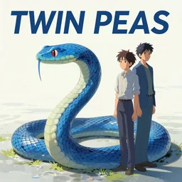 Twin Peaks movie poster artwork by Tomer Hanuka and Michael Whelan, Rendering of a blue snake full of details, by Makoto Shinkai and thomas kinkade, Matte painting, trending on artstation and unreal engine