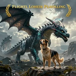 dog + dragon