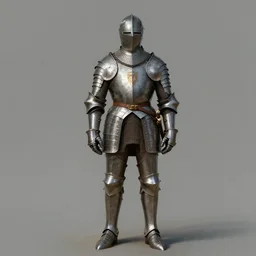 full body portrait of a knight armour, highly detailed painting by gaston bussiere, craig mullins, j. c. leyendecker, 8 k, mid shot, octane render, unreal engine, concept art