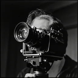a haunting portrait of an aristocratic warrior, headshot, stage lighting, kodak eastman double - x black - and - white 5 2 2 2 film stock, panavision millennium xl 2, 1 9 3 0 s -'4 0 s baltar lenses