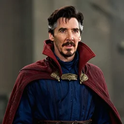 Film still of Jim Carrey as Doctor Strange