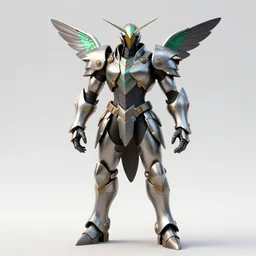 armoured warrior humanoid figure monster, symmetrical, highly detailed, digital art, hummingbird themed armour, sharp focus, trending on art station, kentaro miura manga art style
