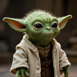 Pepe the Frog as Yoda, film still from Empire strikes back, detailed, 4k