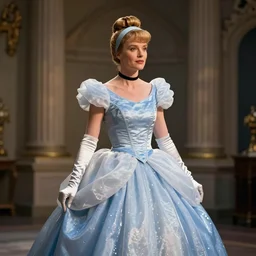 walter white wearing a cinderella dress